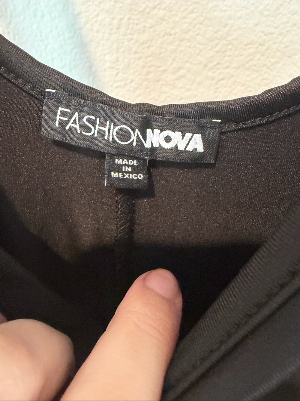 Fashion Nova Black Jumpsuit